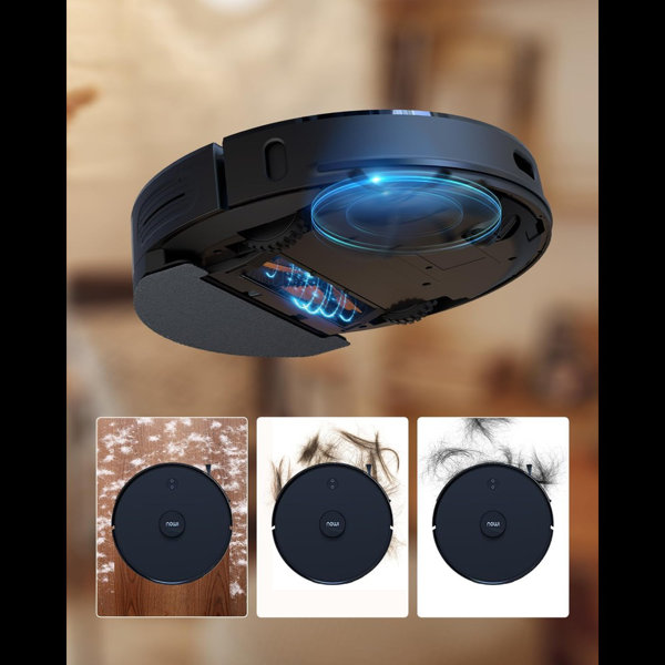 Aristell Robot aspirateur et vadrouille combinés autovideur 3en1